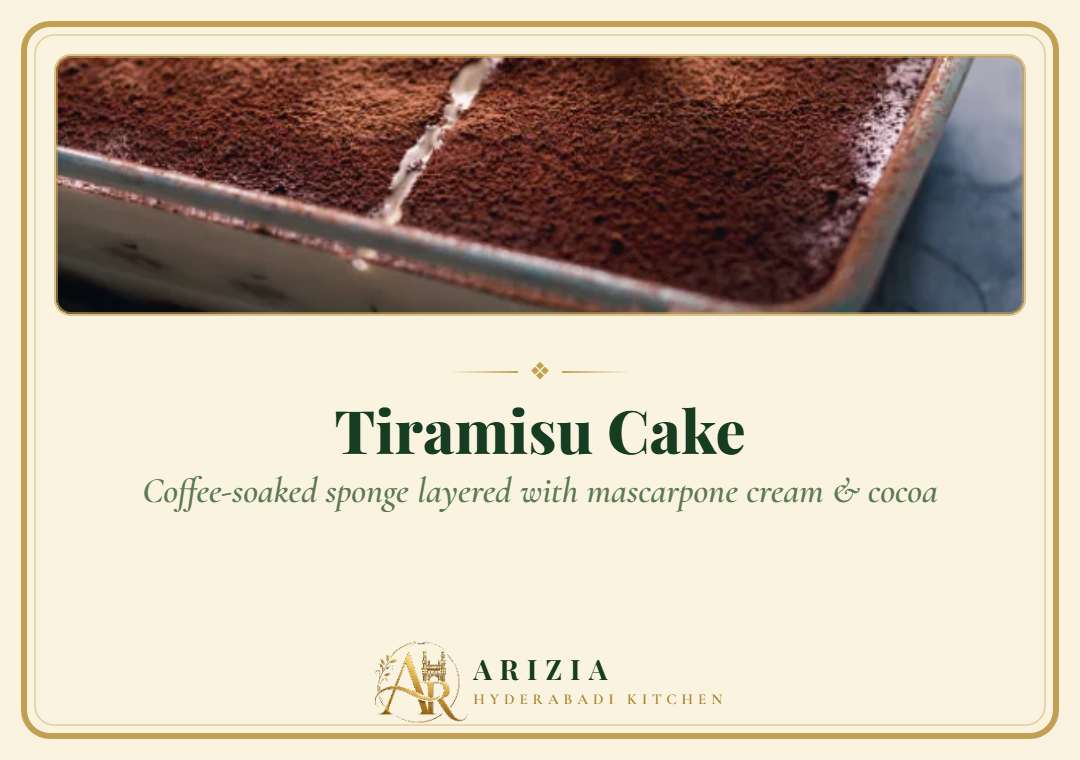 Tiramisu Cake